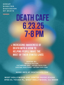 Death Cafe, death events for June 23-29